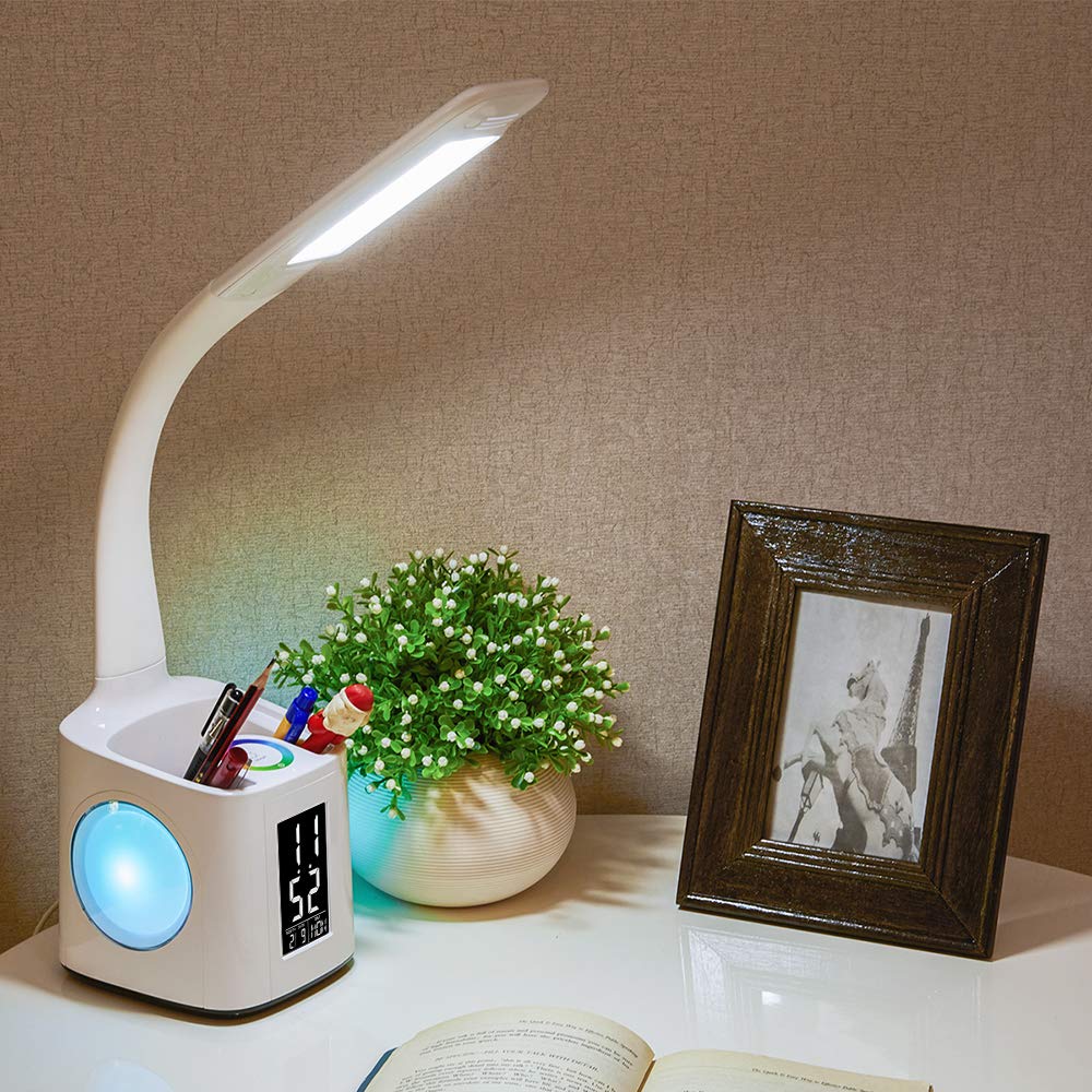 LED Desk Lamp with USB Charging