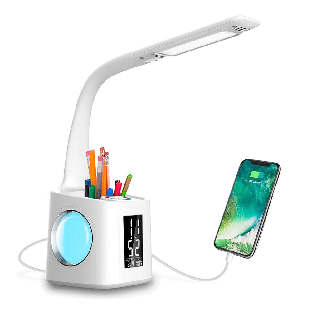 LED Desk Lamp with USB Charging