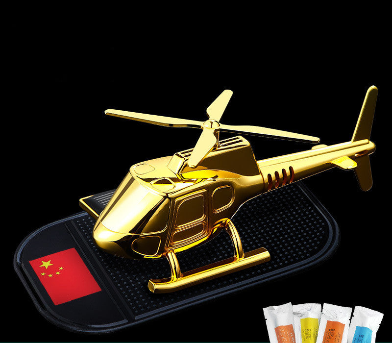 Helicopter Car Ornament