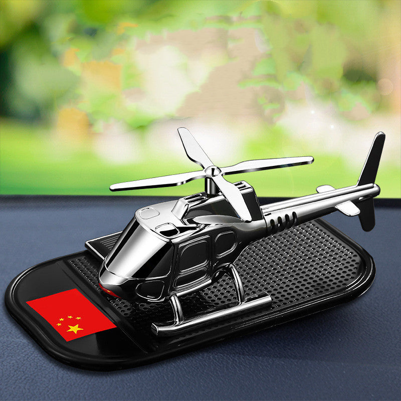 Helicopter Car Ornament