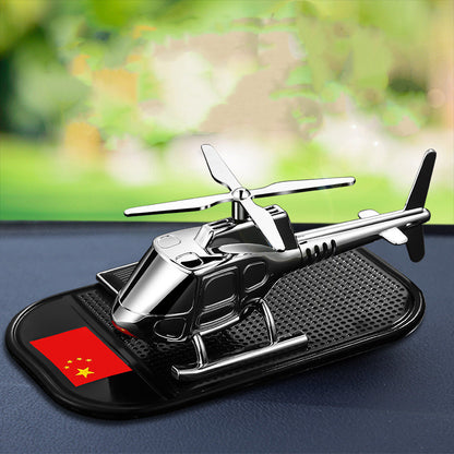 Helicopter Car Ornament