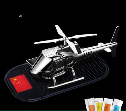 Helicopter Car Ornament