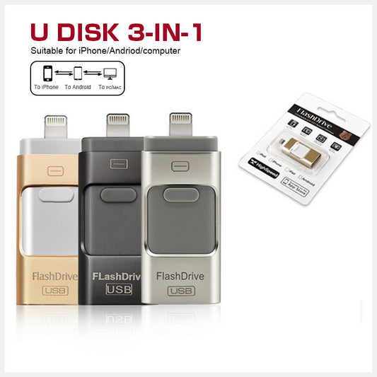3 in 1 OTG USB Flash Drive