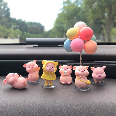 Cute Piggy Car Decoration