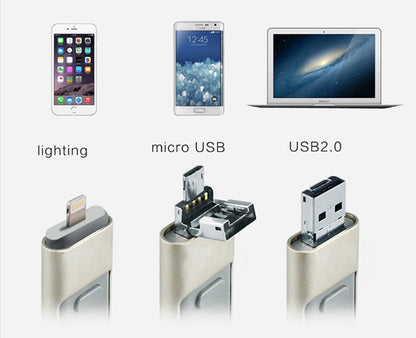 3 in 1 OTG USB Flash Drive