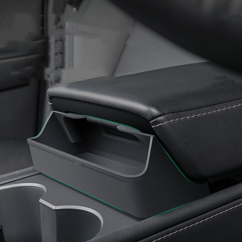 Car Glasses Case for stylish interior storage and organization in a vehicle.