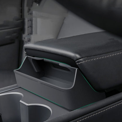 Car Glasses Case for stylish interior storage and organization in a vehicle.
