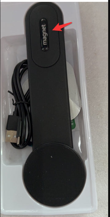 Magnetic Car Phone Holder 15W Wireless Charger Dash Mount