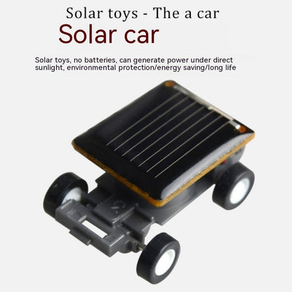 Funny Smallest Design Solar Energy Car Mini Toy Car Intelligent Car Solar Power Mini Toyr Educational Gadget Children Gift