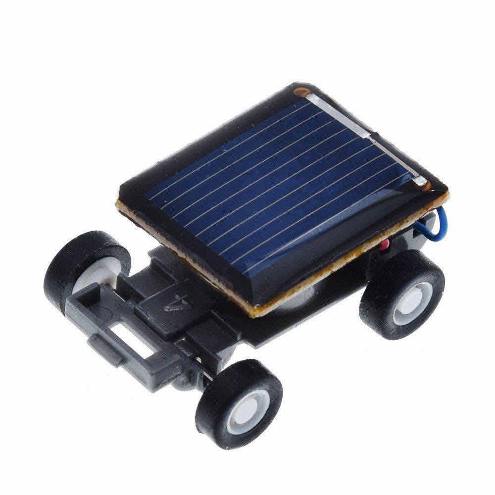 Funny Smallest Design Solar Energy Car Mini Toy Car Intelligent Car Solar Power Mini Toyr Educational Gadget Children Gift