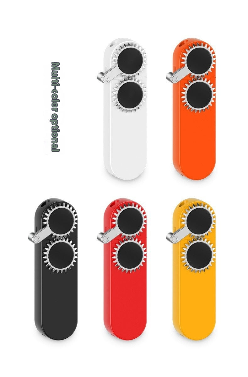 Creative Gear Rocker Arm Lighter Rotating Gear Windproof
