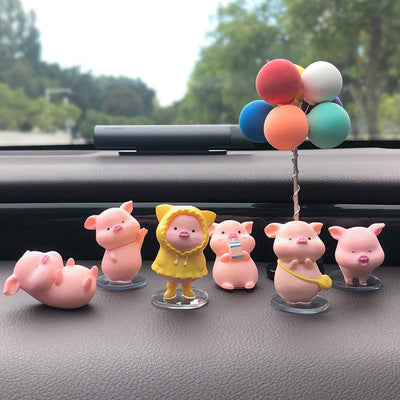 Cute Piggy Car Decoration