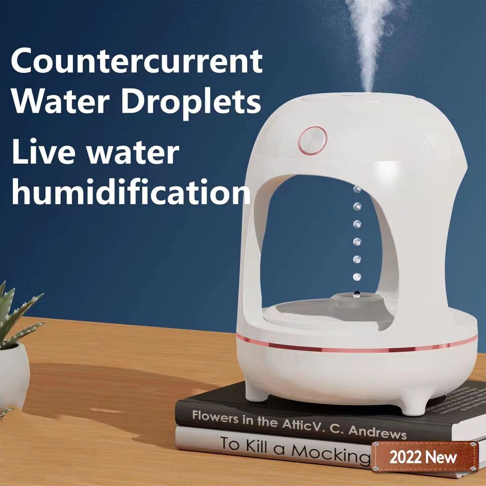 Anti Gravity Water Drop Humidifier