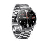 Fashionable Steel Band Business Sports Health Monitoring Bluetooth Watch
