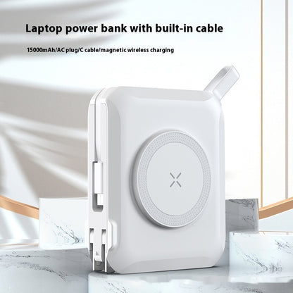 New 65W Multifunctional Magnetic Suction Travel Charger Wall Charging Power Bank For Laptop Computer Power Bank