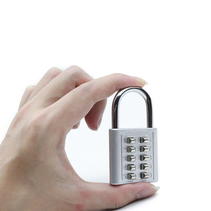 Digital Key Combination Lock Small Mini U-shaped Combination Lock
