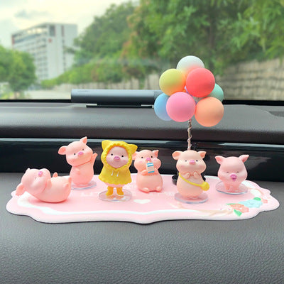 Cute Piggy Car Decoration