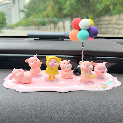 Cute Piggy Car Decoration