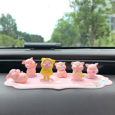 Cute Piggy Car Decoration