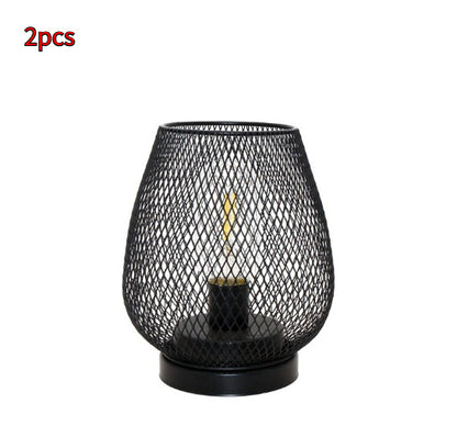 Retro Iron Art Table Lamp