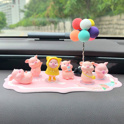 Cute Piggy Car Decoration