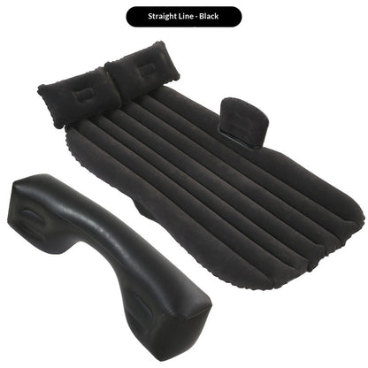 Wave-Shaped Inflatable Car Bed